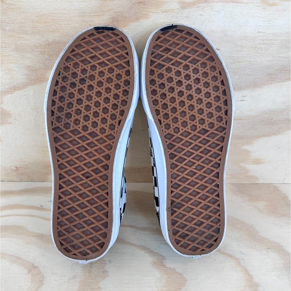 Vans Off The Wall -Old Skool Checkerboard -Sneakers -Black/White -Women's - 7.5 - Picture 8 of 9